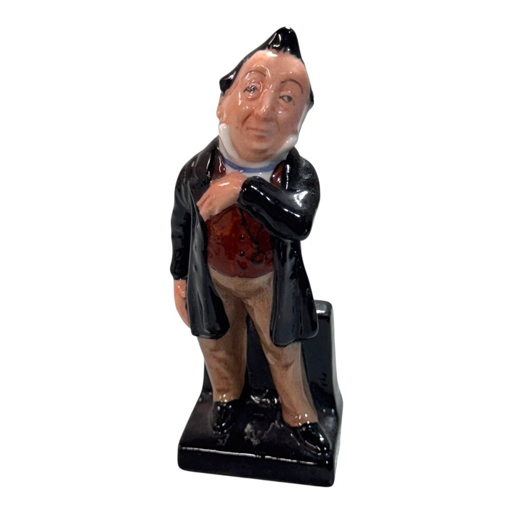 Vintage Royal Doulton England Pecksniff Character Figurine Charles Dickens